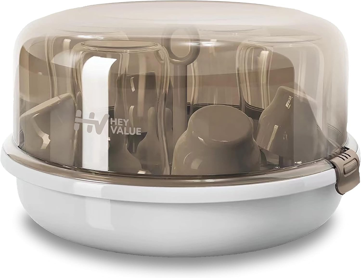 Baby Bottle sterilizer Microwave Steam Sterilizer for Baby Bottles, Pacifier, Breast Pumps Accessori