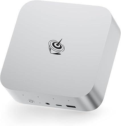 Beelink SER9 Pro AI Mini PC, AMD Ryzen AI 9 HX 370(80TOPS,12C/24T,5.1GHz), 64G LPDDR5X 8000MHz 2TB P