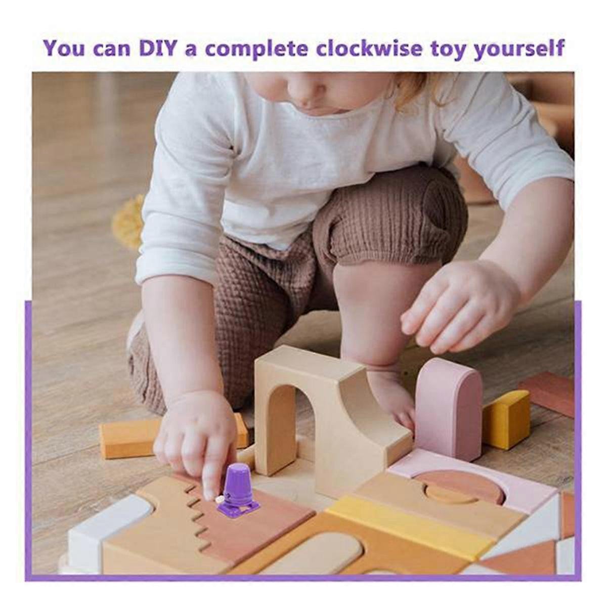 80PCS Clockwork Legged Robot Kids Toy Wind Up Toy for Sports Kids Toy