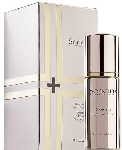 Sericin Plus Reviving Eye Serum - Delivers Immediate Results. Minimizes Wrinkles, Fine Lines, Puffin