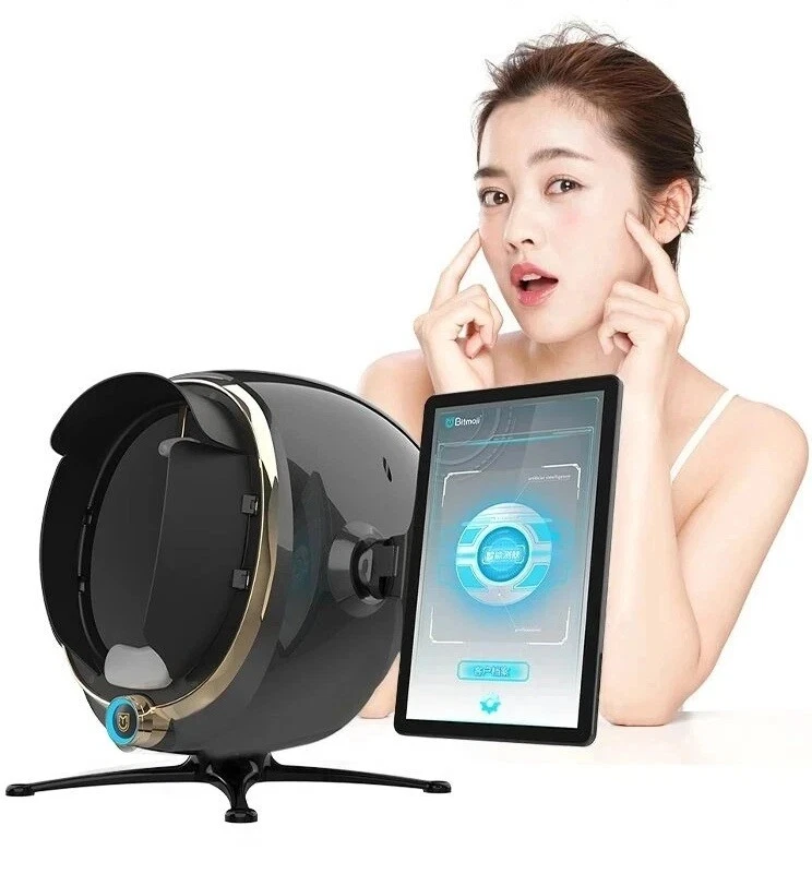 3D Skin Scanner Facial Analyzer Intelligent Analysis System Machine Care Camera
