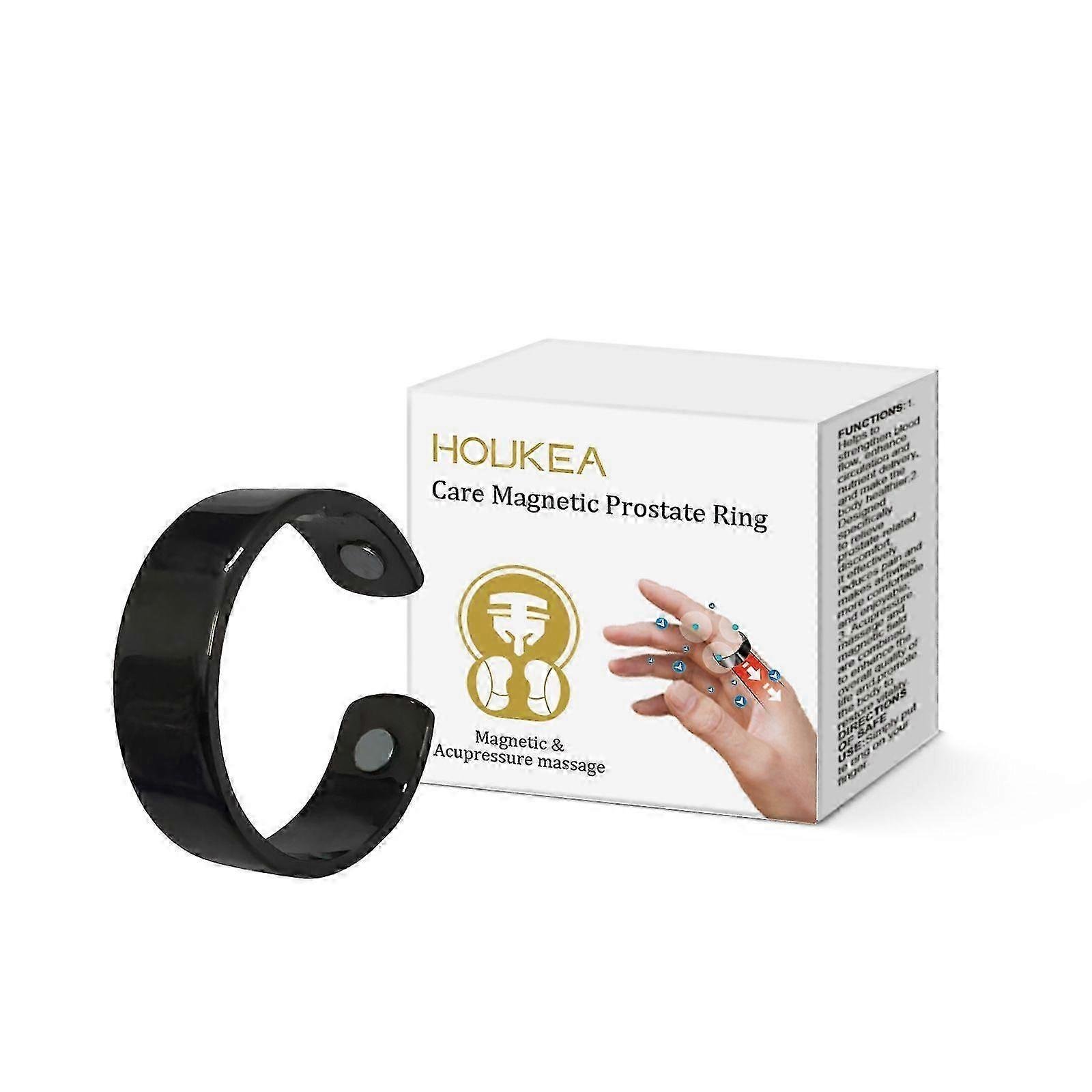 Houkea Men's Care Ring Daily Accessories Men's Body Care Fashion Elegant Trendy Ornament