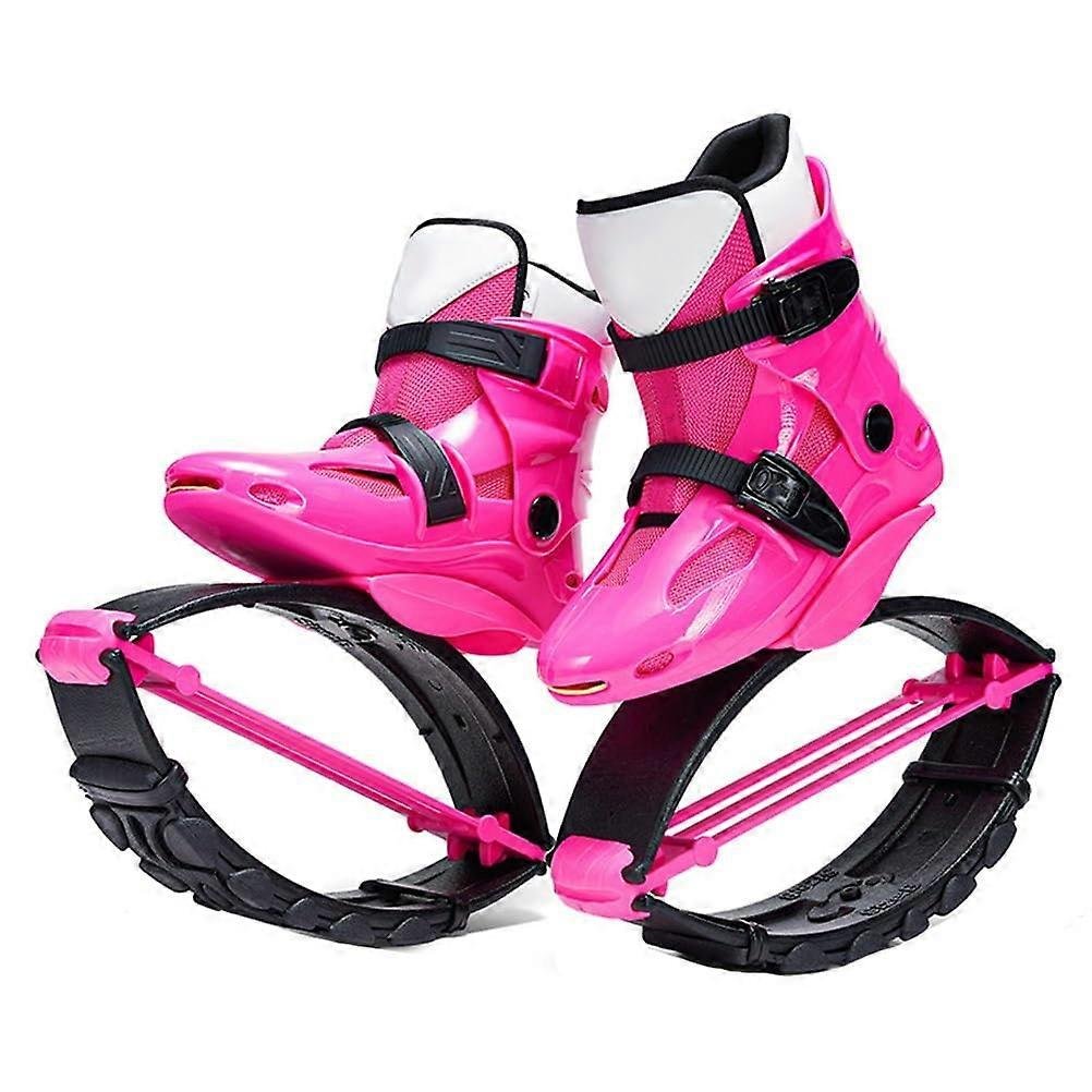 Kangaroo Jumping Shoes for Kids, Professional Fitness Bouncy Boots with 3 Tension Springs, 3234 EU/1